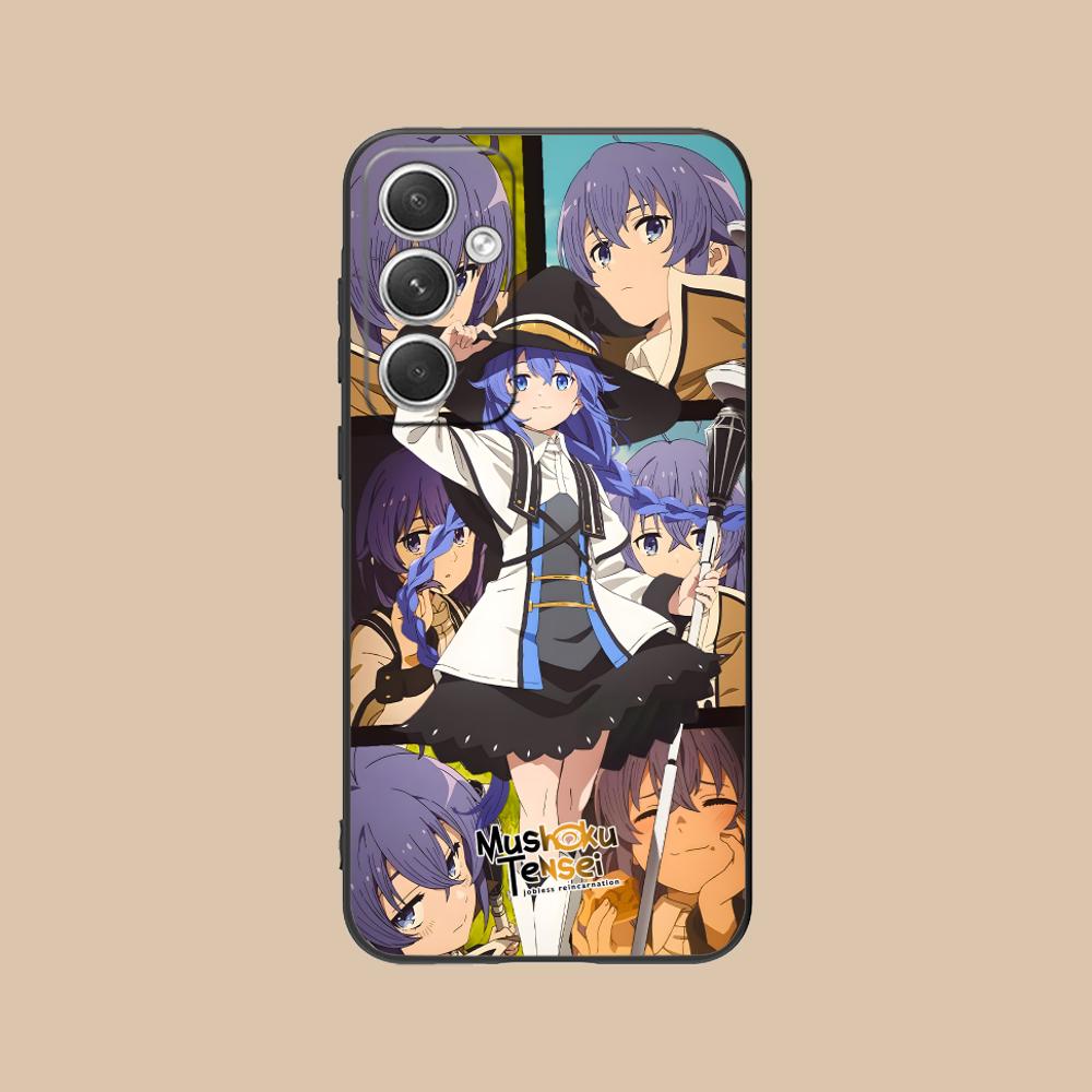 

Чехол для мобильного телефона Mushoku Tensei Roxy для Samsung Galaxy S26 S25 S24 S23 S22 S21 S20 Note20 Plus FE Ultra Цветная крышка Чехол Galaxy S26