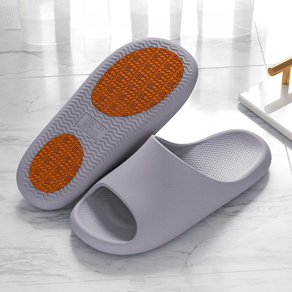 Pantoufles Antidérapantes pour Femmes, Claquettes Décontractées en EVA, Pantoufles Confortables pour Hommes