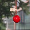 Car Christmas Ornament Cute Fruit Charm Pendant Portable Creative Car Charm for Automotive Interior Decor, Xmas Car Accessory