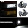 2 Pcs For Ford F 150 250 350 450 550 Ranger Explorer ExcursionWhite Canbus LED Car Number License Plate Light Lamp Replacement
