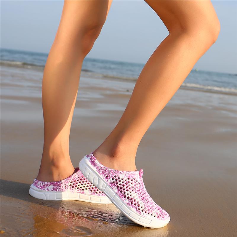 Women Garden Clogs Shoes Casual Slippers Summer Breathable Beach Sandals