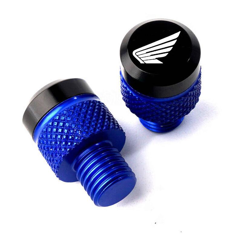 Motorcycle Mirror Hole Plug Screw Bolts For HONDA Hornet NT1100 CBR650R CBR400R CB500 Shadow PCX VFR750 XADV Forza 750 Monkey