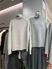 Women's Thickened High-Neck Wool Knit Pullover - Autumn/Winter '26 Collection