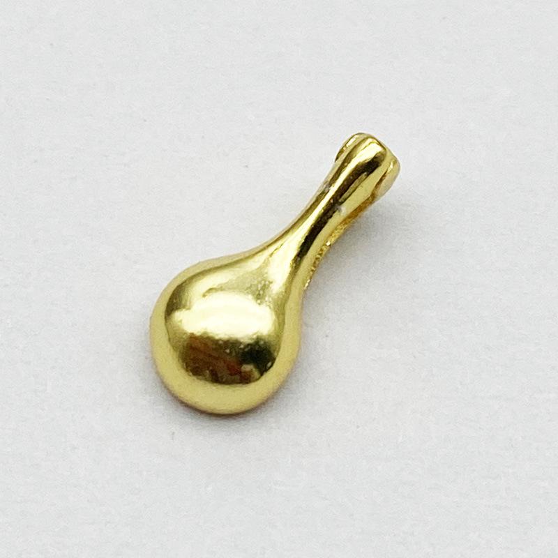 S925 Sterling Silver Water Drop Pendant Charms for DIY Bracelet, Necklace Clasps, Universal Detachable Jewelry Accessories 925 Silver