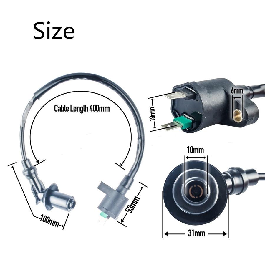 

New CDI Box + Ignition Coil For Honda TRX 300 Fourtrax FW 1988 - 1993 ATV Quad Bike