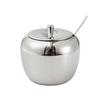 Stainless Steel Spice Jar - 304 Salt & Sugar Container for Kitchen Essentials