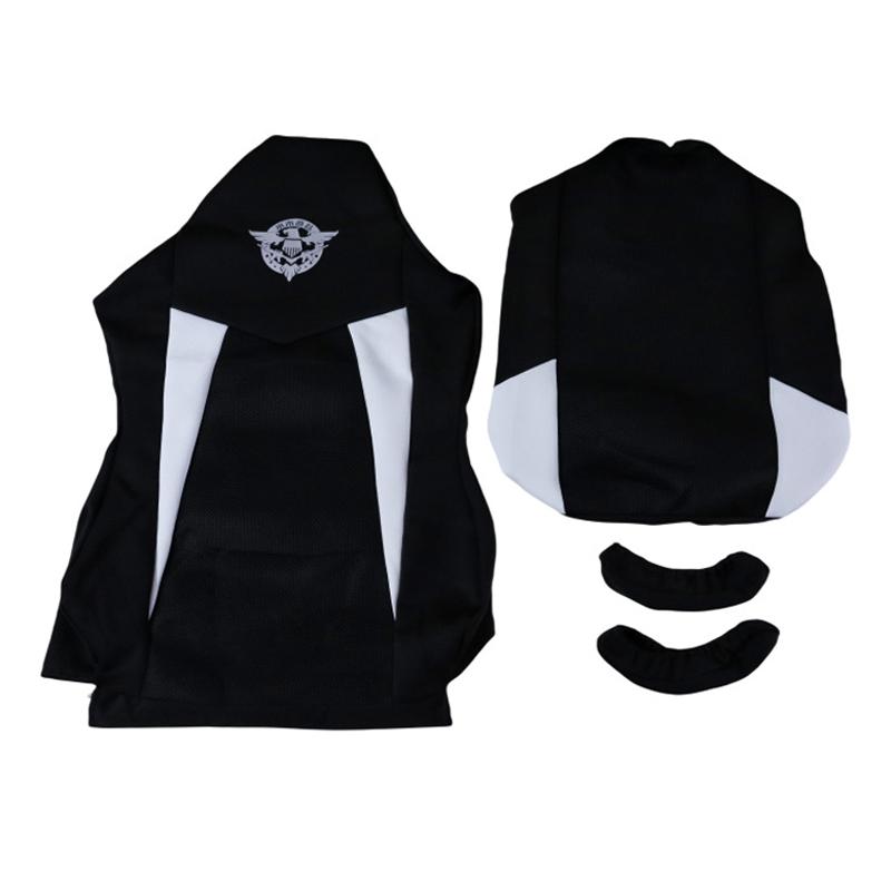 Gaming Chair Cover Sandwich Breathable Computer Chair Protector Dustproof Elastic OfficeChair Cover with Armrest Cover(NO Chair)