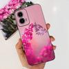 Phone Case For Motorola Moto G24 G34 2024 Cute Love Pattern Soft Silicon Back Cover For MOTO G24 G34 4G 5G