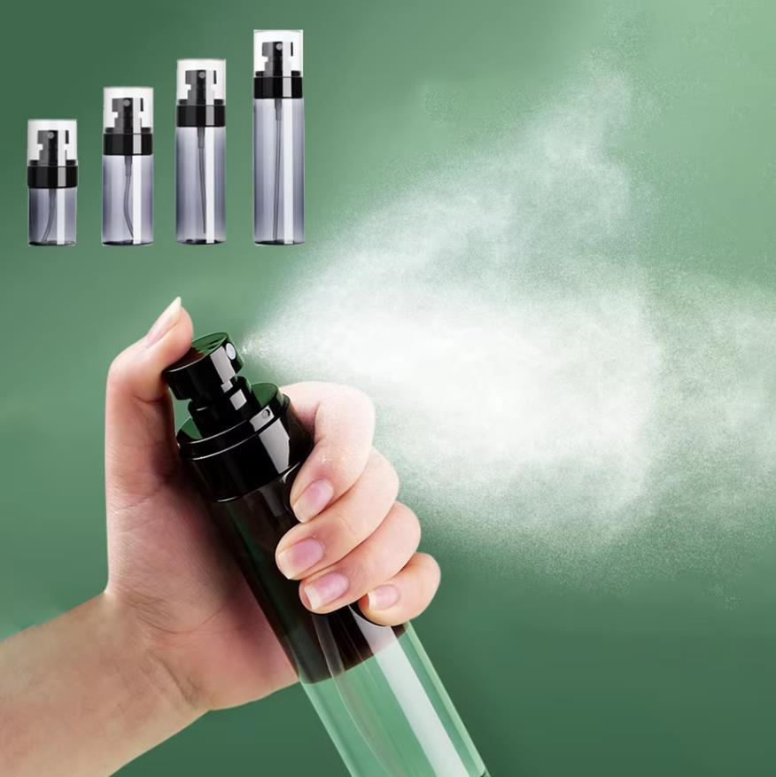 Ultrafine Mist Spray Bottle Refillable Travel Size for Skincare Alcohol Cleaning Face Portable Trigger Sprayer Empty Bottle