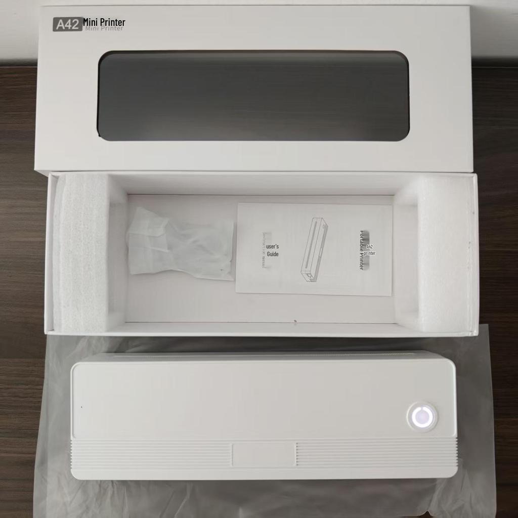 Portable A4 Inkless Tattoo & Label Printer – Mini Thermal Printer for Photos & Office Use