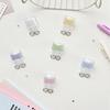 1pc New Transparent Bag Hanging Expansion Buckle with Double D-Rings Decorative Bag Strap Hanger Bag Strap Clip Itabag Accessory