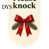 Festive Door Plaque Wooden Christmas Hanger, Santa Hat Bell Bow Hanging Sign Hanger for Knob, Holiday Home Front Entrance Decor Ornament
