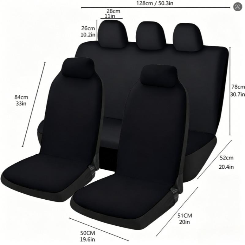 Purple Butterflies Glow Themed Car Seat Covers Set For Most Cars, Fashionable Comfortable Decorative Car Seat Protector Covers F