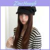 Vintage Japanischer Schleifen-Barett für Damen Herbst Winter Warmes Lässiges Modeaccessoire