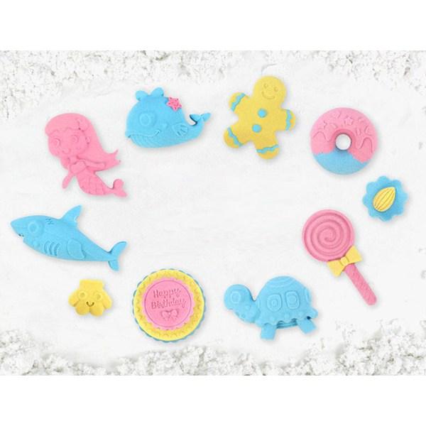 My Little Tiger Sand Play, Yellow, 300g, Korean Popular Toys