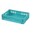 Foldable Storage Basket Thickened Plastic Camping Bin Stackable Organizer for Sundries Toys Fruits Vegetables Small Size