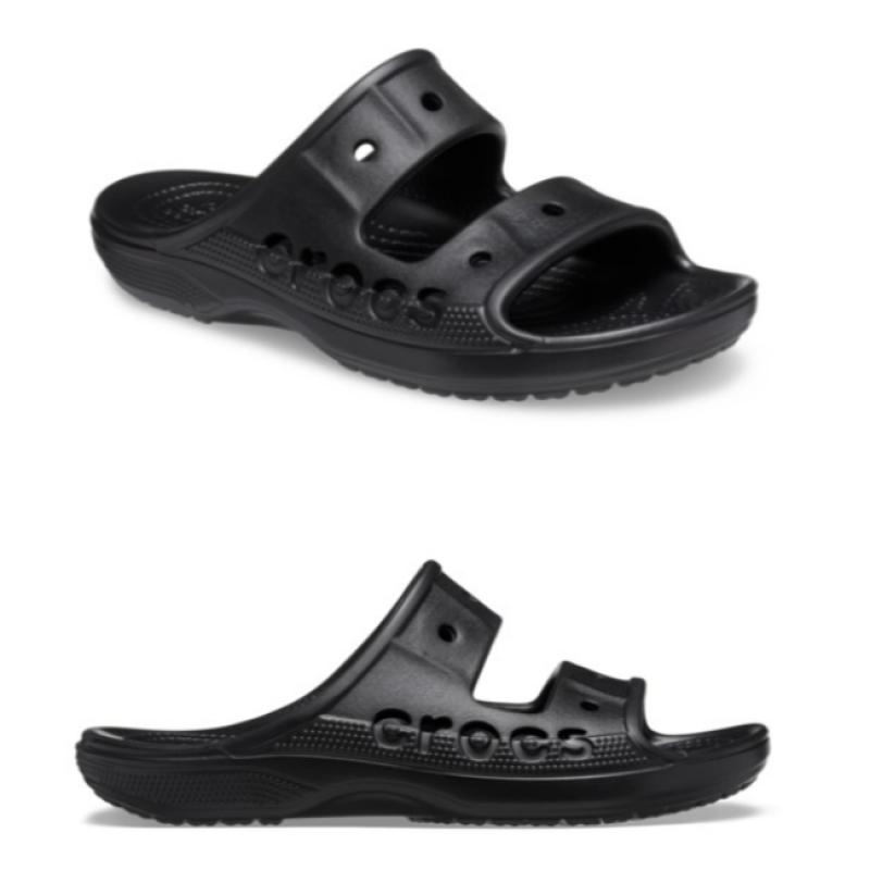 Crocs Sandały Baya Czarne 207627 001