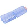 Medicine Box Medicine Case Plastic Waterproof 10 Compartments Buckle Lock Weekly Portable Medicine Container