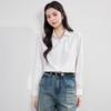 Women's Professional Long Sleeve Chiffon Blouse