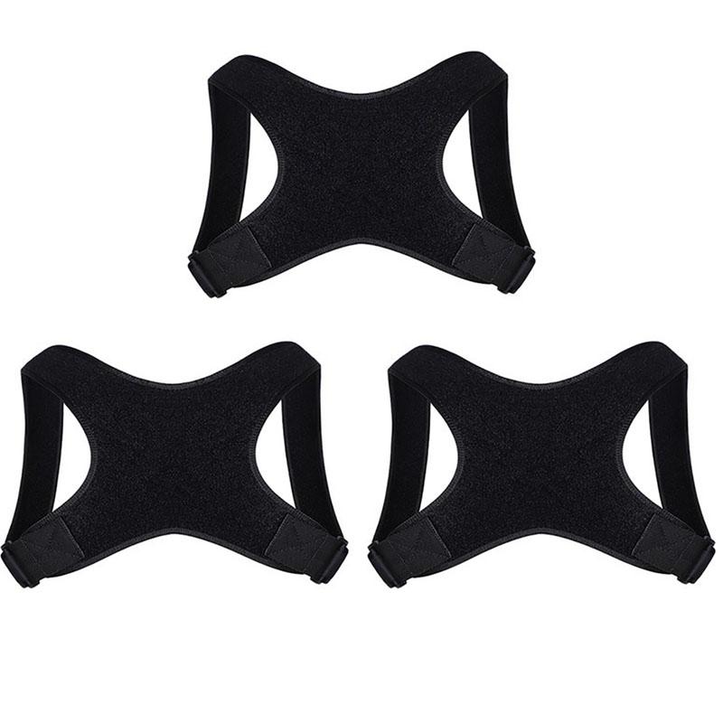 Correcteur de Posture Dorsal Invisible Entraîneur Bretelle d'Épaule Ajustable Maintien Droit Support de Clavicule pour Hommes Femmes Adultes Enfants