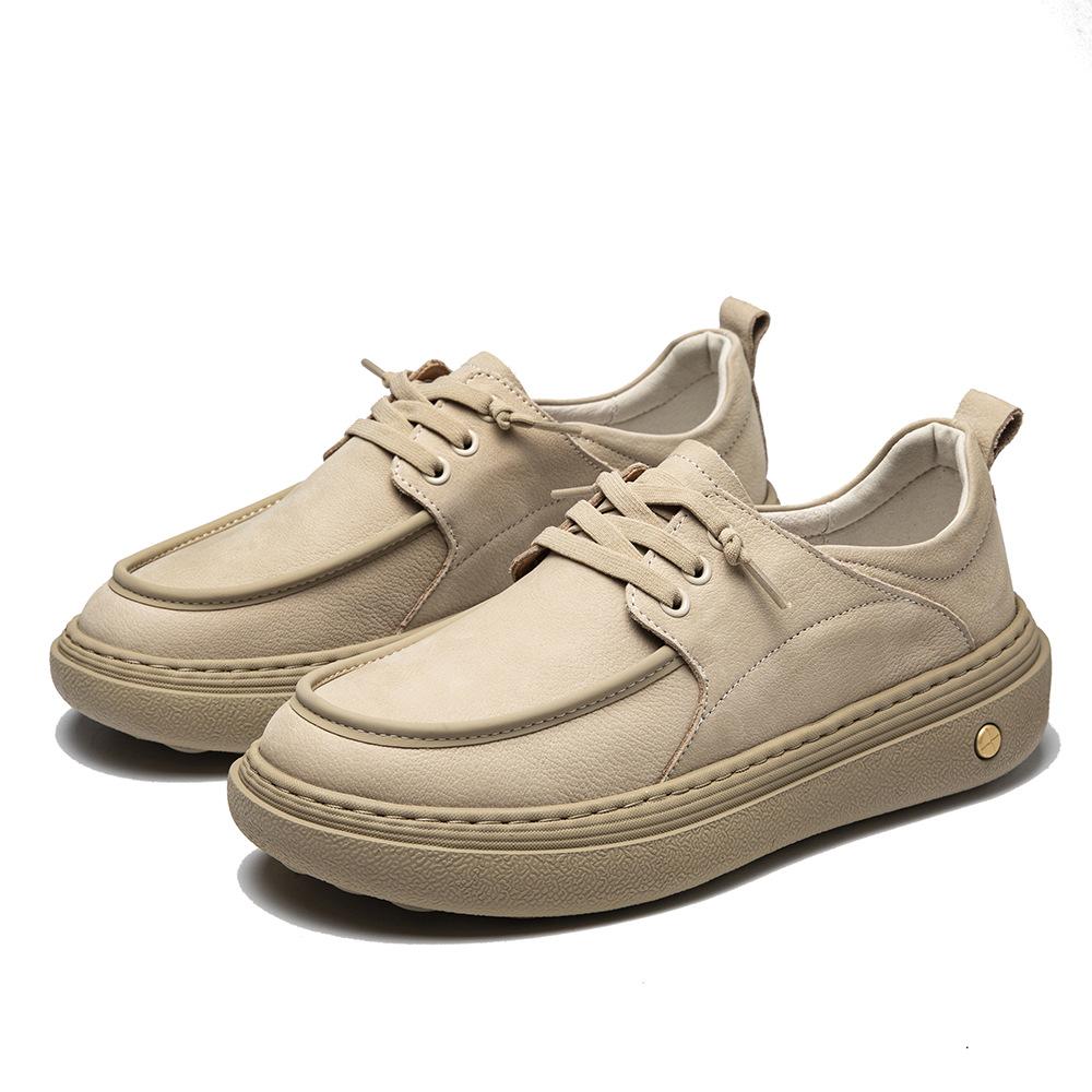 Men's casual board shoes autumn new breathable, light and comfortable men's shoes platform sports running shoes