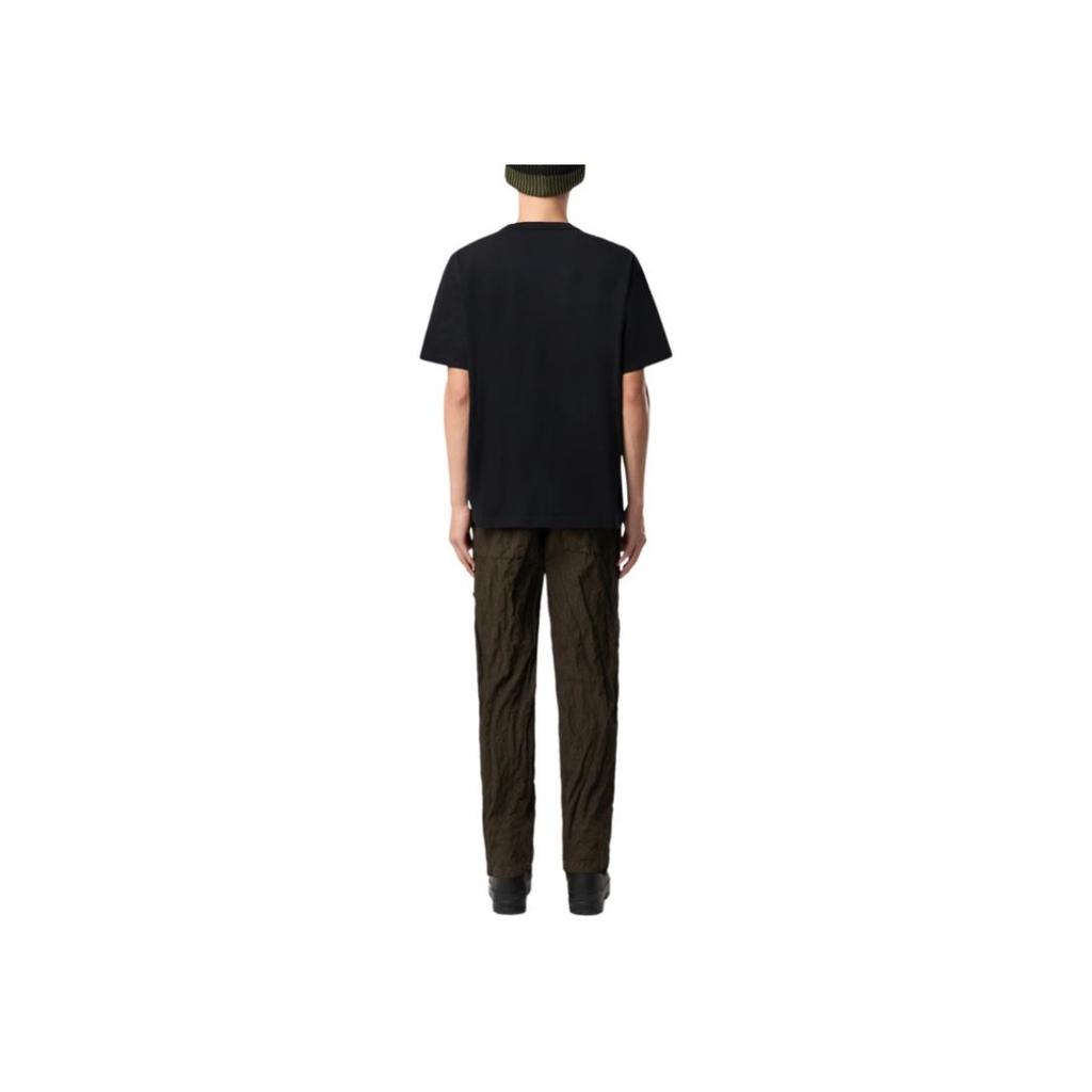Stone Island Logo Embroidered Crew Neck Short Sleeve T-Shirt Men Tops K2S152100035S0050-V0029