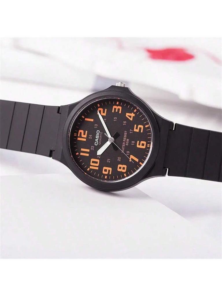 **CASIO YOUTH Series**: Stylish Business, Simple Versatile Classic Quartz Watch with Strap, Japanese-Korean Design, Men's Watch, Dial, MW-240-4B