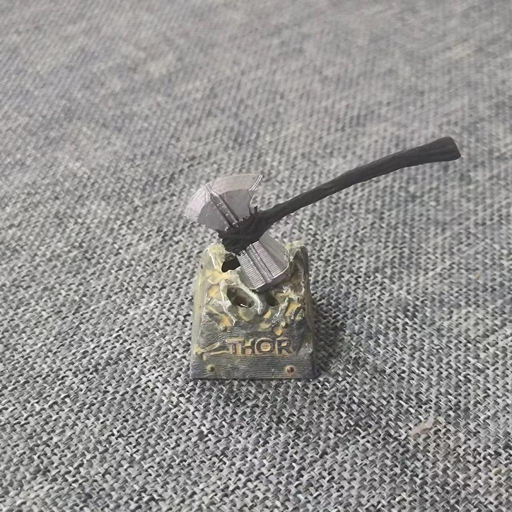 Přizpůsobená DIY krytka klávesnice Thor Storm Tomahawk Magnetická průsvitná mechanická klávesnice Krytka klávesnice Univerzální jednoduchá krytka křížové osy