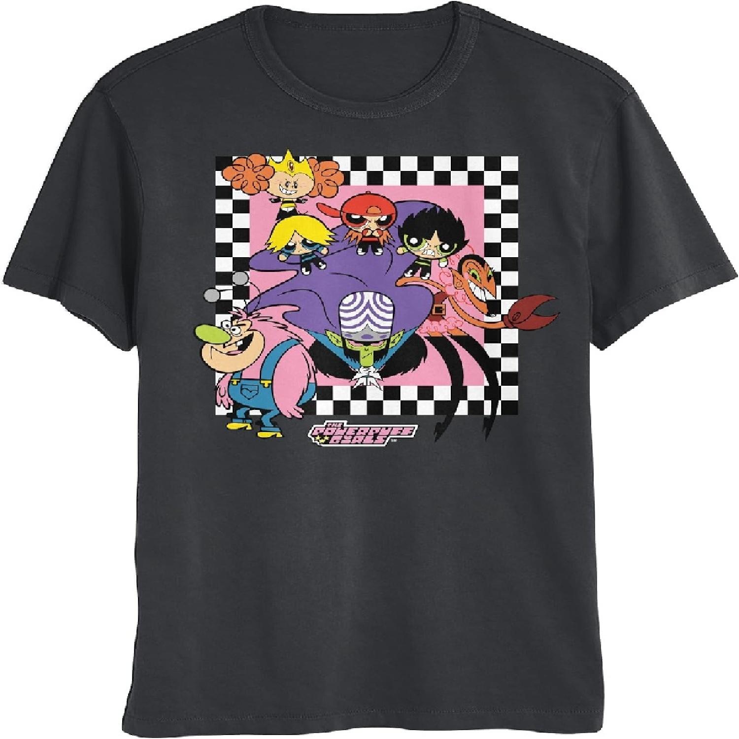 Powerpuff Girls Townsville Villains Mens and Womens Short Sleeve T-Shirt S