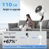 AIRMATE Swan MAX DC Inverter Air Circulating Fan with Voice Control & Negative Ion CN Plug (adapter Included)