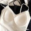 French lace beauty back sling vest women's inner with chest pad women's summer thin can be worn outside bottoming top