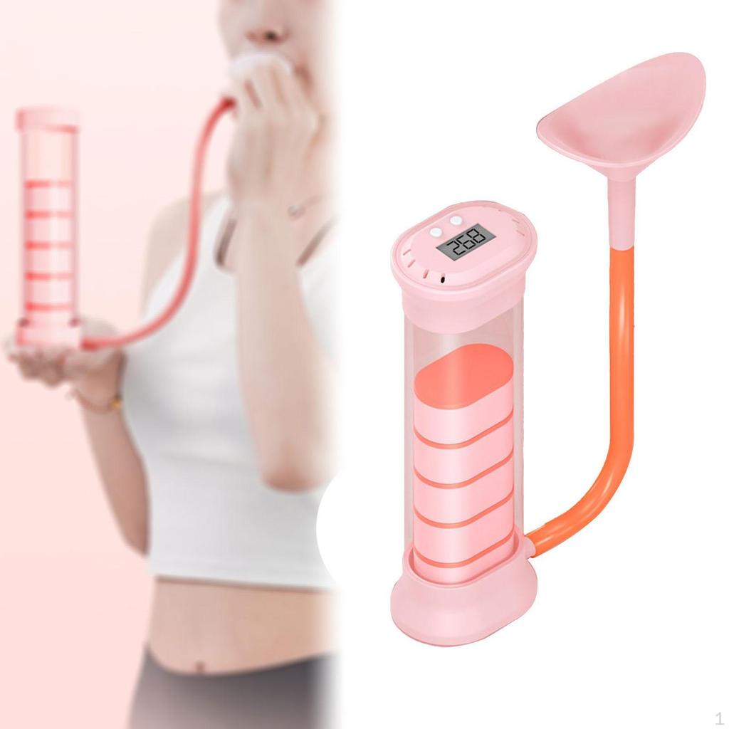 Breathing Exercise Device Lung Exerciser Office Practical Exhalation Trainer