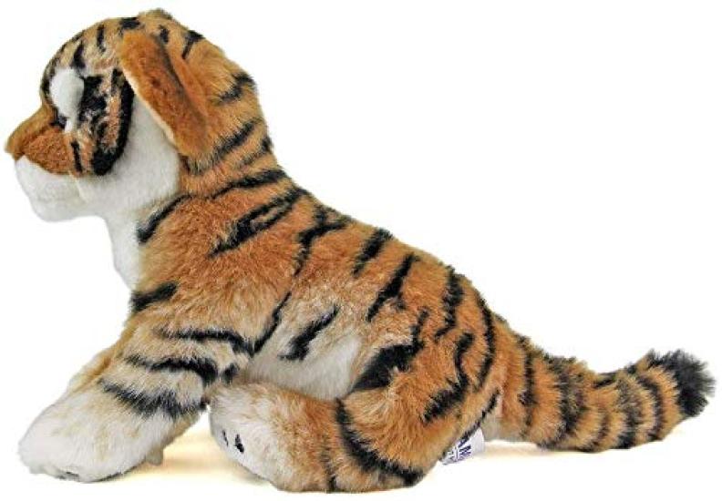 Calorata Amur Tiger Plush Toy Animal Realistic Animal Toy Doll Gift Present Birthday First Christmas Gift (Tiger Cub/Realistic Family/Soft