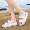 Women's Thick-Soled 4cm Platform Slippers Summer New Non-Slip Casual Beach Sandals Outdoor Indoor Comfortable Buckle Slides