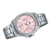 Casio Standard Series Retro Pointer Series 50m Waterproof Quartz Movement Stainless Steel Strap Women Watches Pink LTP-2088D-4A