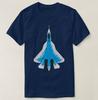 Sukhoi Su57 Russian Stealth Fighter Men T-Shirt Short Sleeve Casual 100% Cotton Shirt