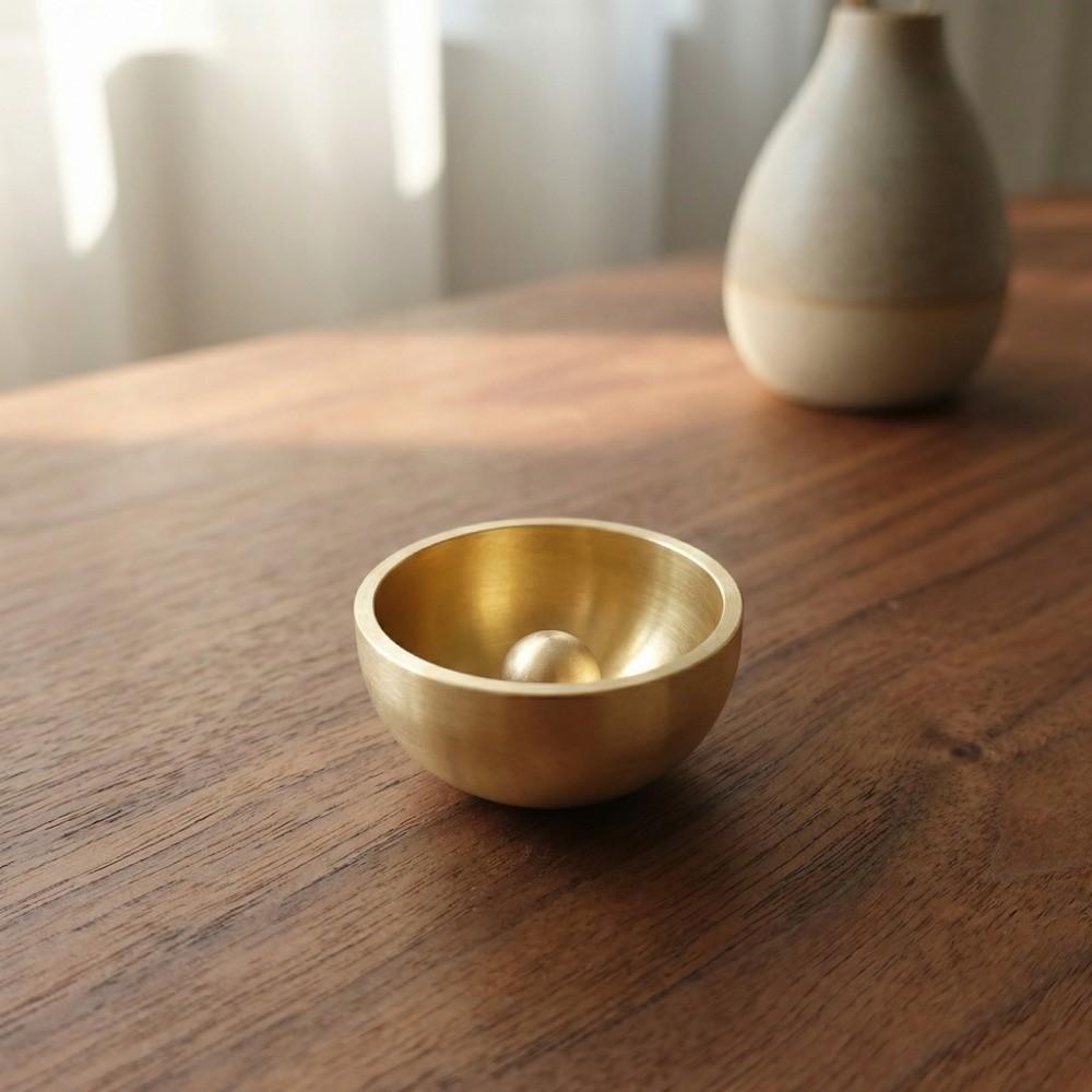 Portable Meditation Sound Bowl Handmade Brass Essential Oil Diffuser  Yoga Meditation
