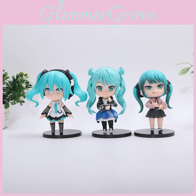 Adorable Hatsune Miku Beautiful Girl Deep Sea Series Figurine Toy Collectible Display