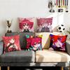 Kasane Teto Anime Cushion Cover Cushion Cover Set 4Pcs 50X50 45X45 40X40 Pillowcase Decorative Sofa Home Decor