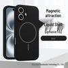 Funda magnética de silicona líquida para iPhone 17 para Apple 16 Pro Max - Cobertura total, Protección precisa de la lente