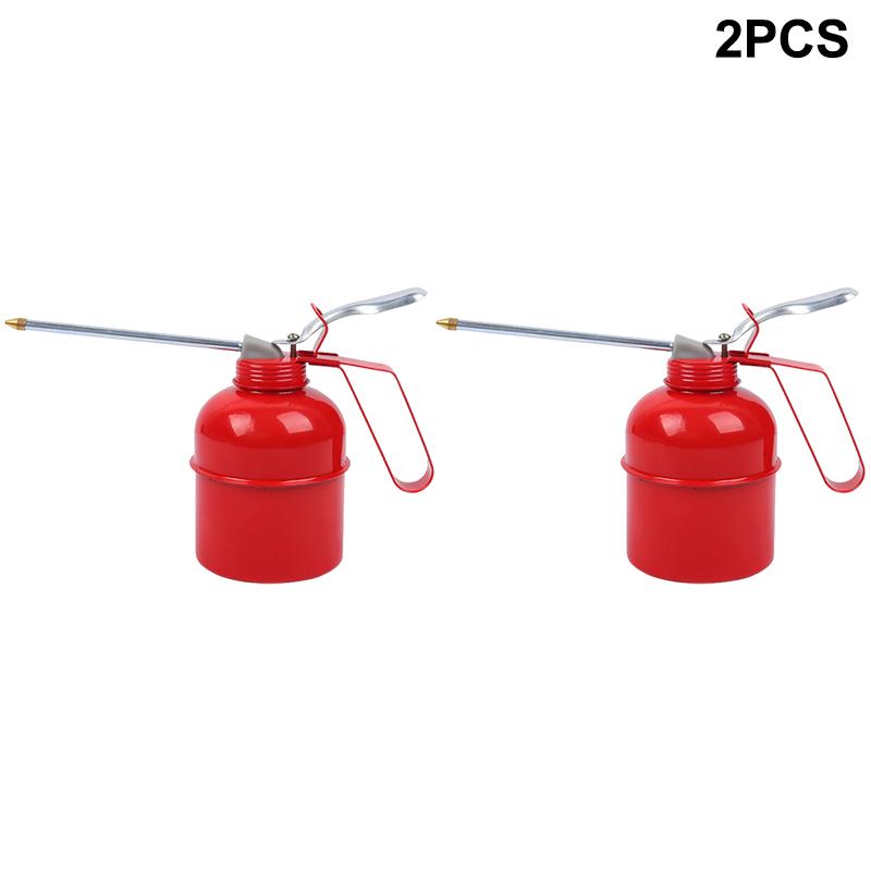 200/300/500Ml Long-Nozzle Oil Filler Oil Can Motorcycle Car Oil Pot Bottle High-Pressure Manual Oil Dispenser Home Injector Can