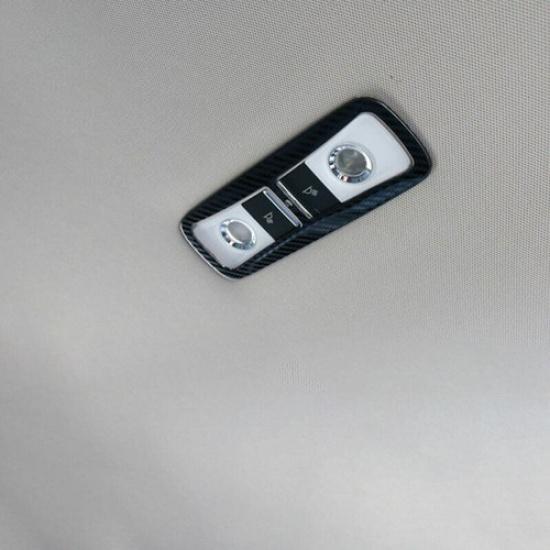 For Honda Accord 10th 2018- Carbon Fiber Steel Rear Reading Light Lamp Trim