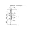 50Pcs Nixie/Vfd Tube Socket Pins 1Mm Gold Plated In-12 In-18 For Qs30-1 Qs27-1 Ys27-3 Zm1040 Z510M
