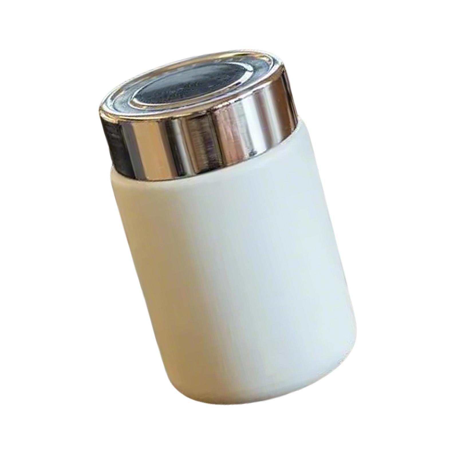 

Карманная дорожная термокружка из пищевой нержавеющей стали, вакуумная, портативная, для напитков, бутылка для воды белый