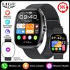 LIGE Smartwatch 1.53-inch AMOLED HD Screen Bluetooth Call Sport Watch Heart Rate IP68 Waterproof Smart Watch for Men