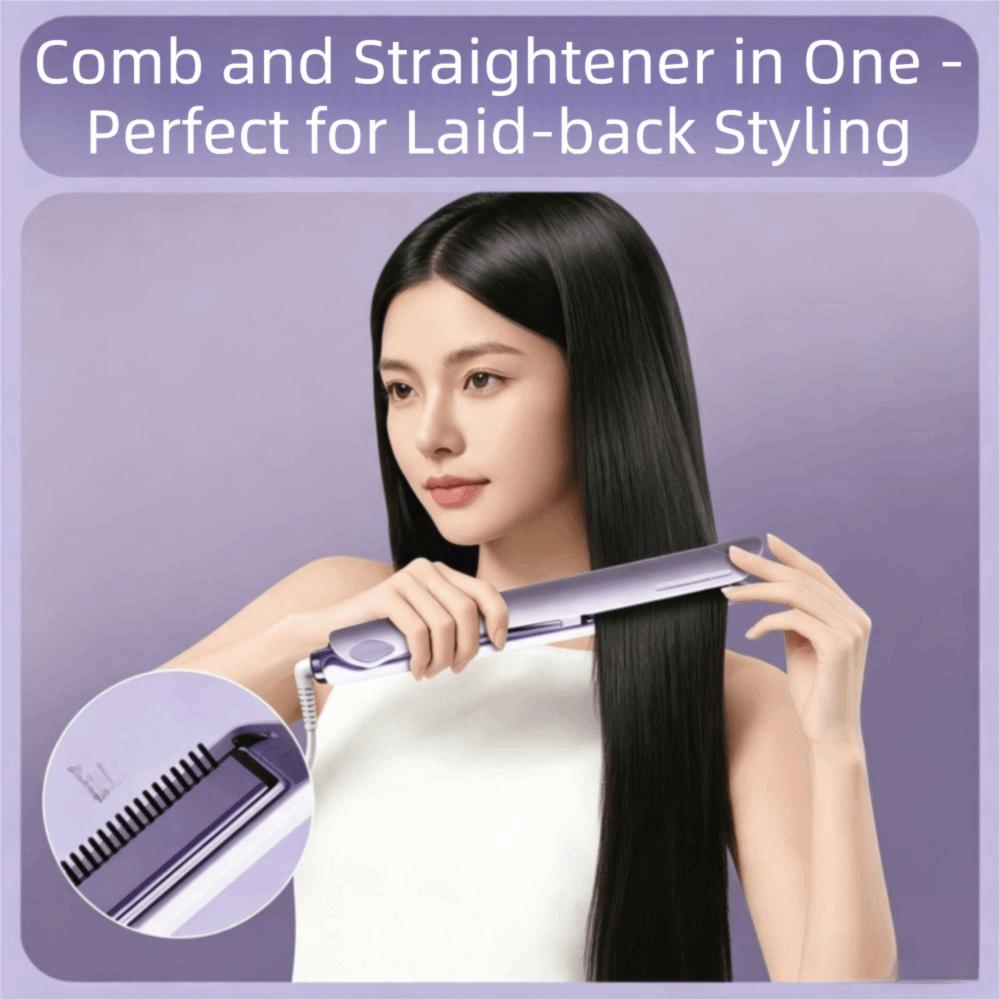 30S Rapid Heating Cold Mist Hair Straightener Steam Hair Straightener for US Short Hair
