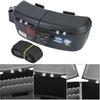 Fishing Tackle Box Portable MultiFunctional Waist Bag, Fishing Tackle   Box for Lures Baits Hook, Fish Bait Waist Box Fishing Gr, 10.2*4.3*3.