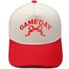 GAMEDAY Truck driver hat three-dimensional embroidery retro color matching baseball cap European and American men's and women's casual hat