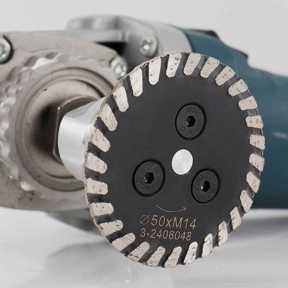 Diamond Saw Blade - Water-cooled Engraving Cutting Disc with Removable M14 Flange | DIY Craft & Tool