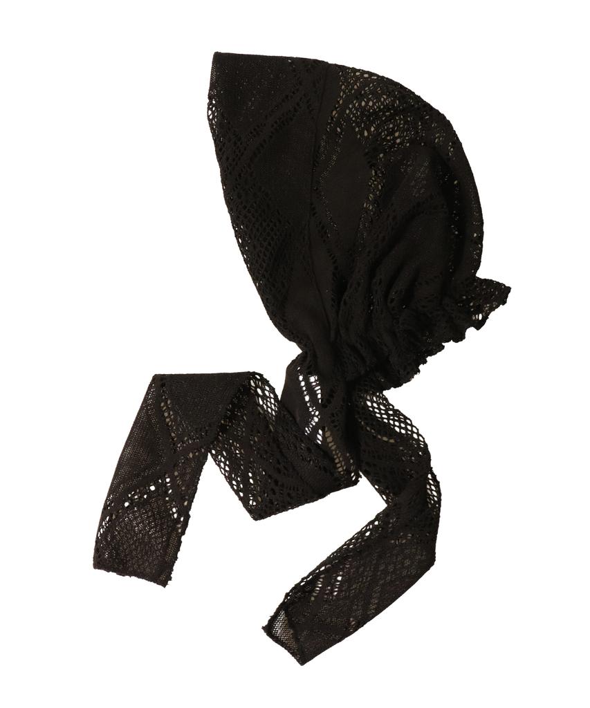 Seullipiseullib Palma Black Scarf Hat